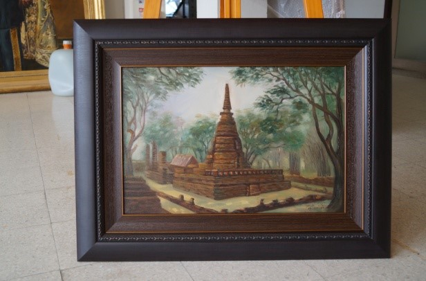 photo-ภาพจิตรกรรม "โบราณสถานในประเทศไทย" (วัดนางพญา ศรีสัชนาลัย)